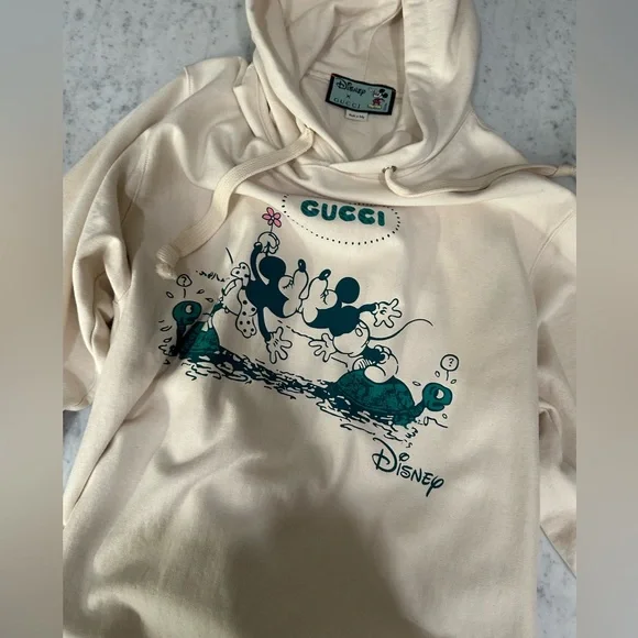 Gucci x Disney Hoodie with Green Graphic - Picture 2 of 8